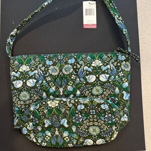 Vera Bradley Enchanted Woodland Slouchy Bucket Shoulder Bag